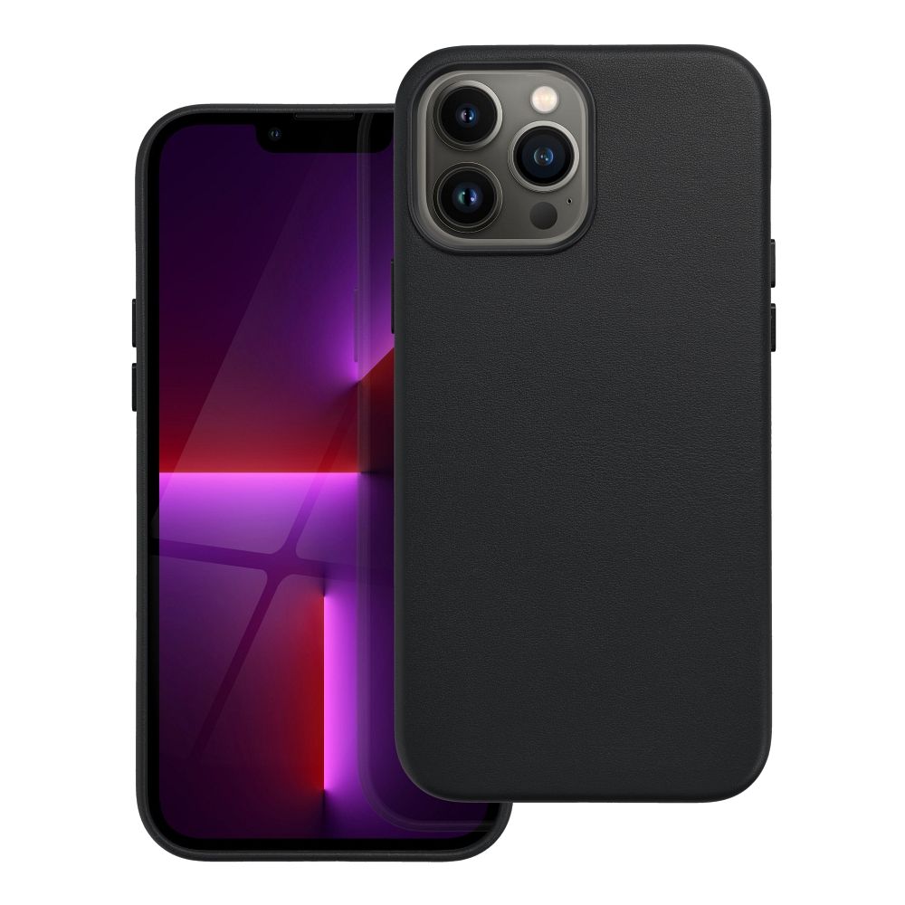 Pokrowiec Leather Mag Cover MagSafe czarny Apple iPhone 13 Pro Max