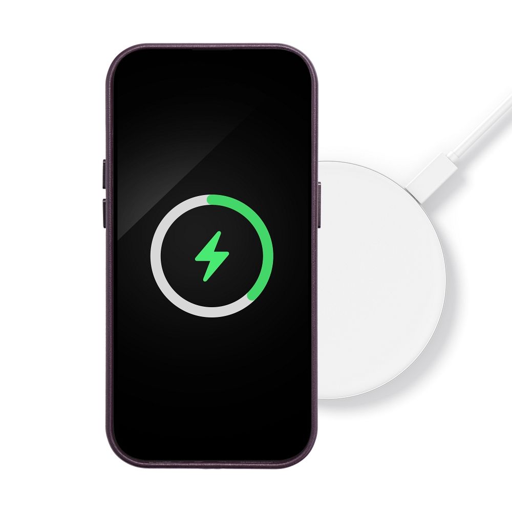 Pokrowiec Leather Mag Cover MagSafe fioletowy Apple iPhone 14 Pro Max / 7 Pokrowiec Leather Mag Cover MagSafe fioletowy Apple iPhone 14 Pro Max / 7