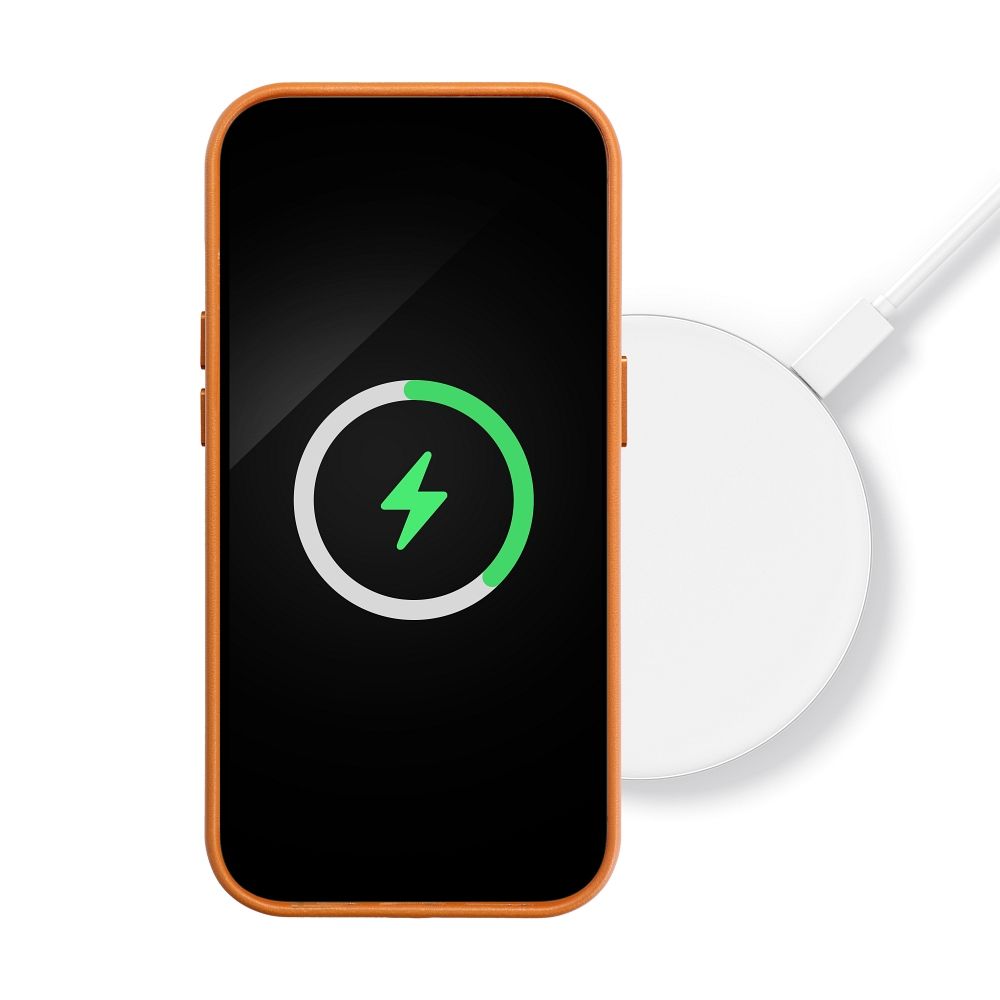 Pokrowiec Leather Mag Cover MagSafe pomarańczowy Apple iPhone 14 Pro Max / 6 Pokrowiec Leather Mag Cover MagSafe pomarańczowy Apple iPhone 14 Pro Max / 6