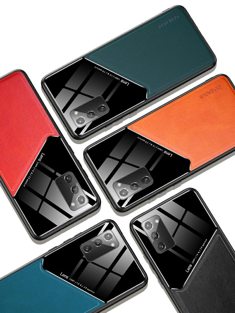 Pokrowiec Lens Case czerwony Samsung Galaxy A51 / 4