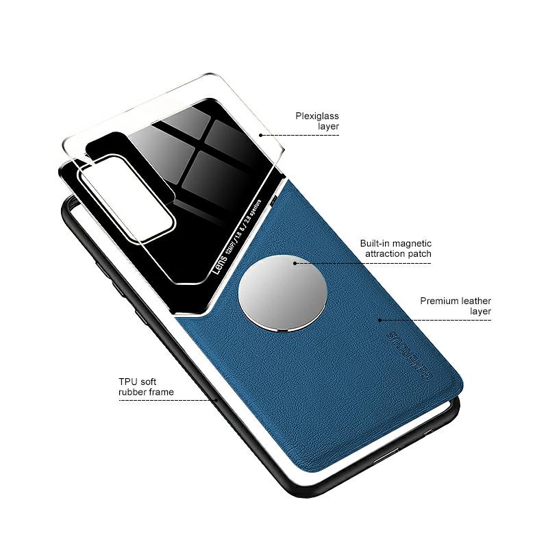 Pokrowiec Lens Case granatowy Samsung Galaxy A42 5G / 3