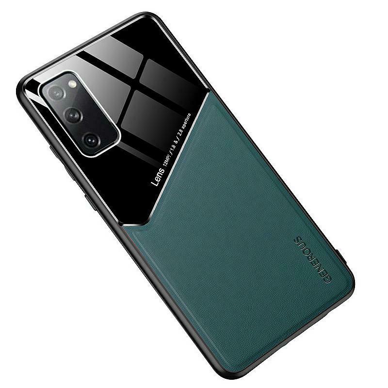 Pokrowiec Lens Case zielony Samsung Galaxy S22 5G