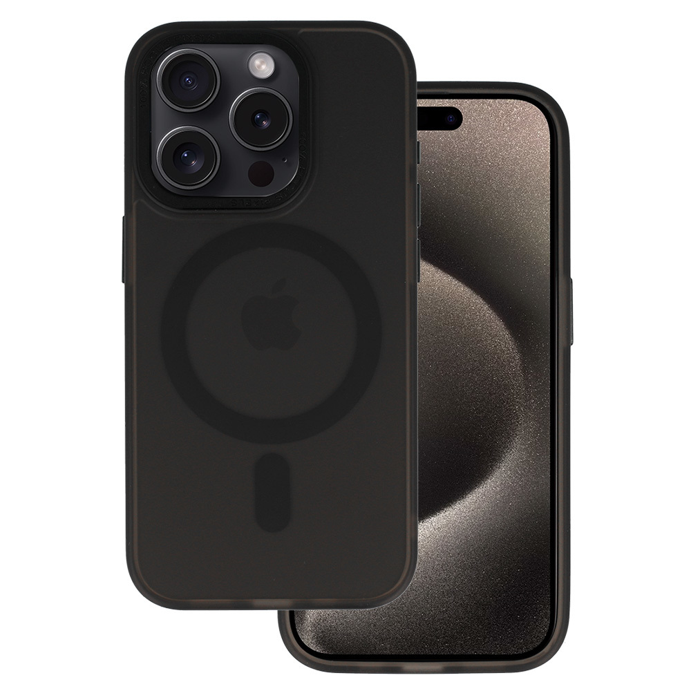 Pokrowiec Liavec AG Magsafe Case czarny Apple iPhone 15 / 2