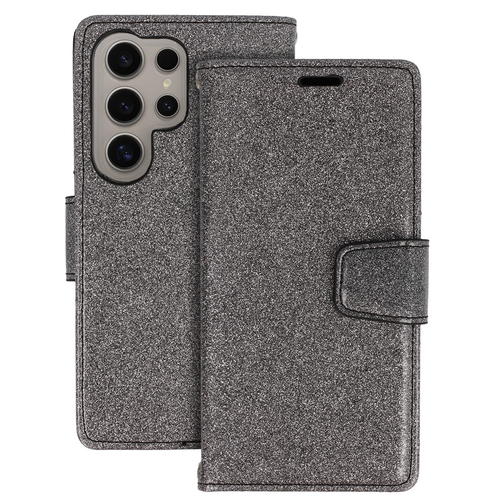 Pokrowiec Liavec Glitter Magsafe Book Case czarny Samsung Galaxy S23 / 2