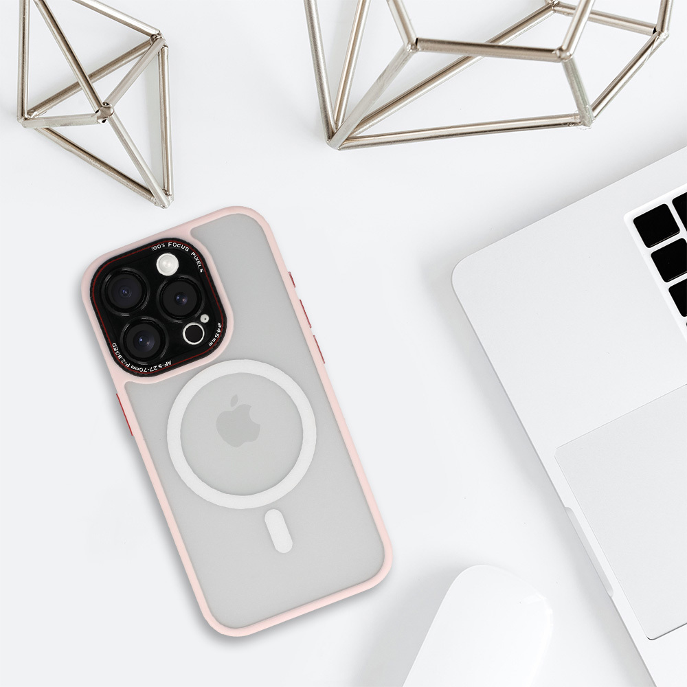 Pokrowiec Liavec LK Magsafe Case jasnoróżowy Apple iPhone 15 Plus / 6 Pokrowiec Liavec LK Magsafe Case jasnoróżowy Apple iPhone 15 Plus / 6