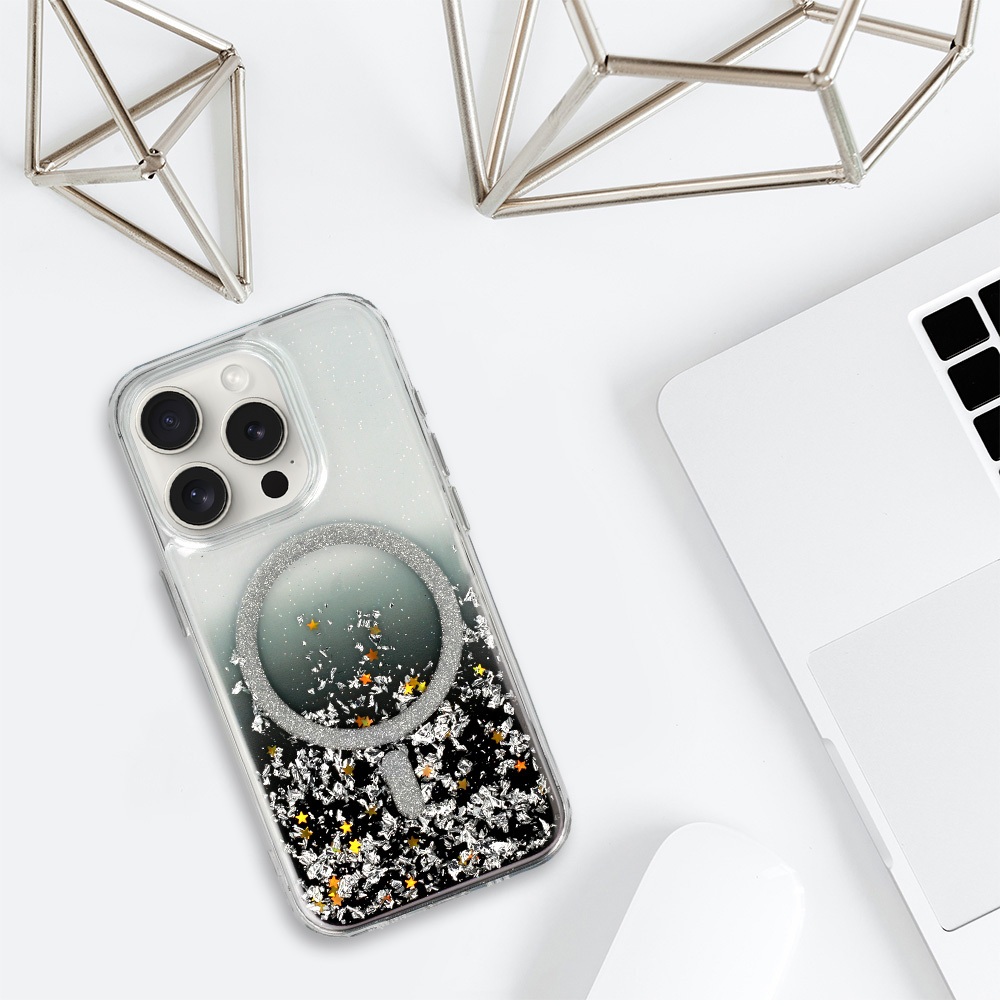 Pokrowiec Liavec Moonlight Series Case Magsafe czarny Apple iPhone 11 / 6