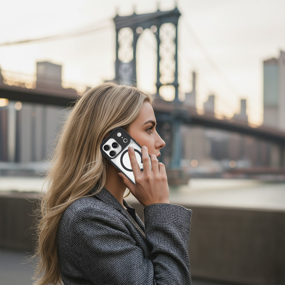 Pokrowiec Liavec Soft Case MagSafe do czarny Apple iPhone 17 Pro / 5