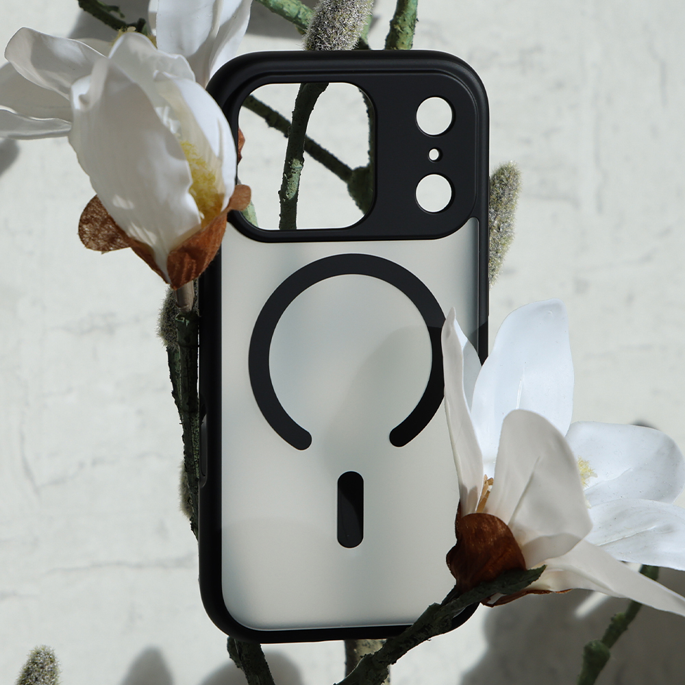 Pokrowiec Liavec Soft Case MagSafe do czarny Apple iPhone 17 Pro / 6