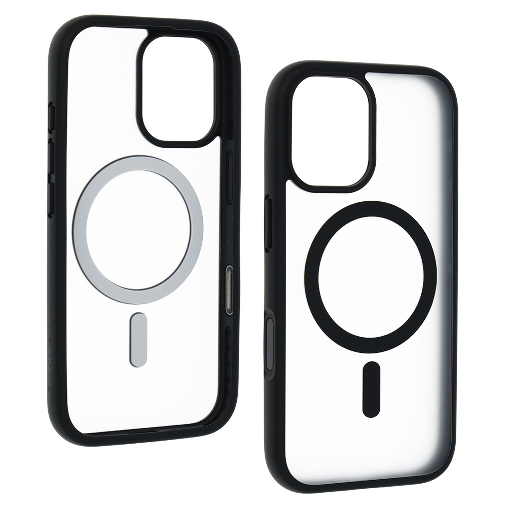 Pokrowiec Liavec Soft Case MagSafe do czarny Apple iPhone 17 / 2