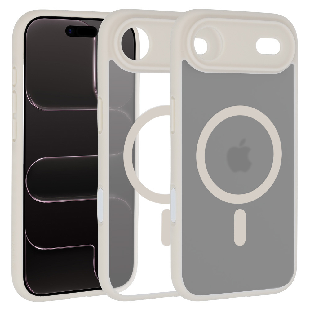 Pokrowiec Liavec Soft Case MagSafe do kremowy Apple iPhone 17 Air