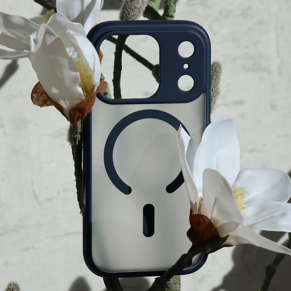 Pokrowiec Liavec Soft Case MagSafe do niebieski Apple iPhone 17 Pro / 6