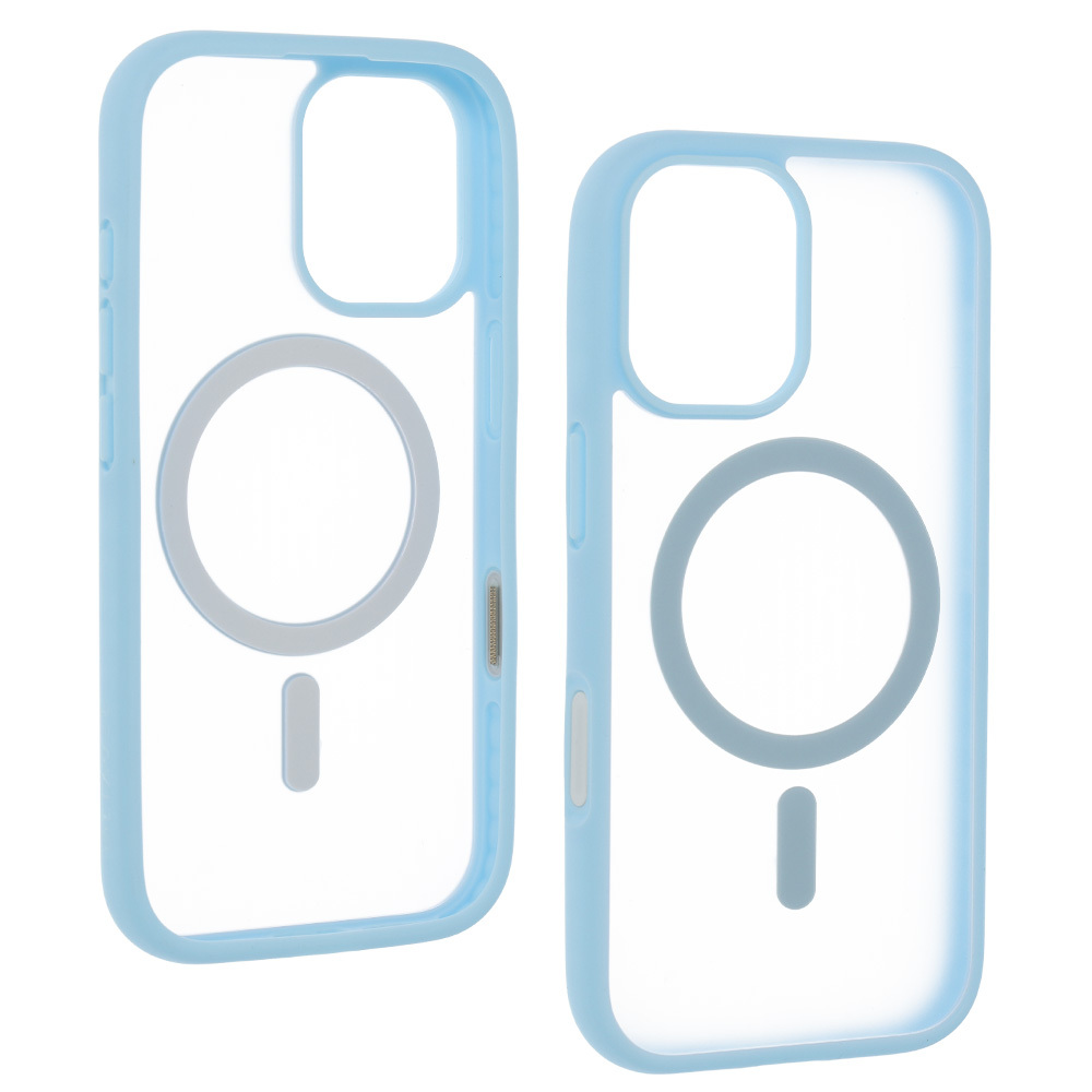 Pokrowiec Liavec Soft Case MagSafe do niebieski Apple iPhone 17 / 2