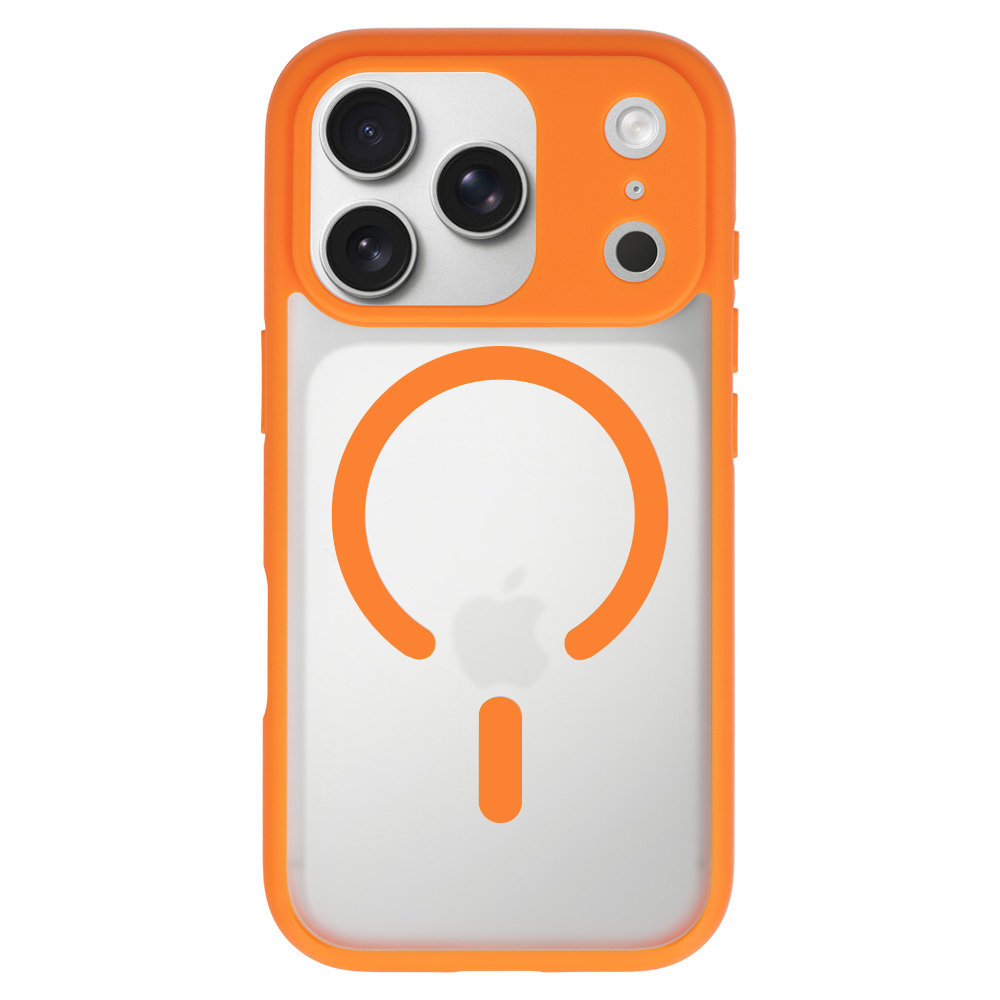 Pokrowiec Liavec Soft Case MagSafe do pomara�czowy Apple iPhone 17 Pro / 3