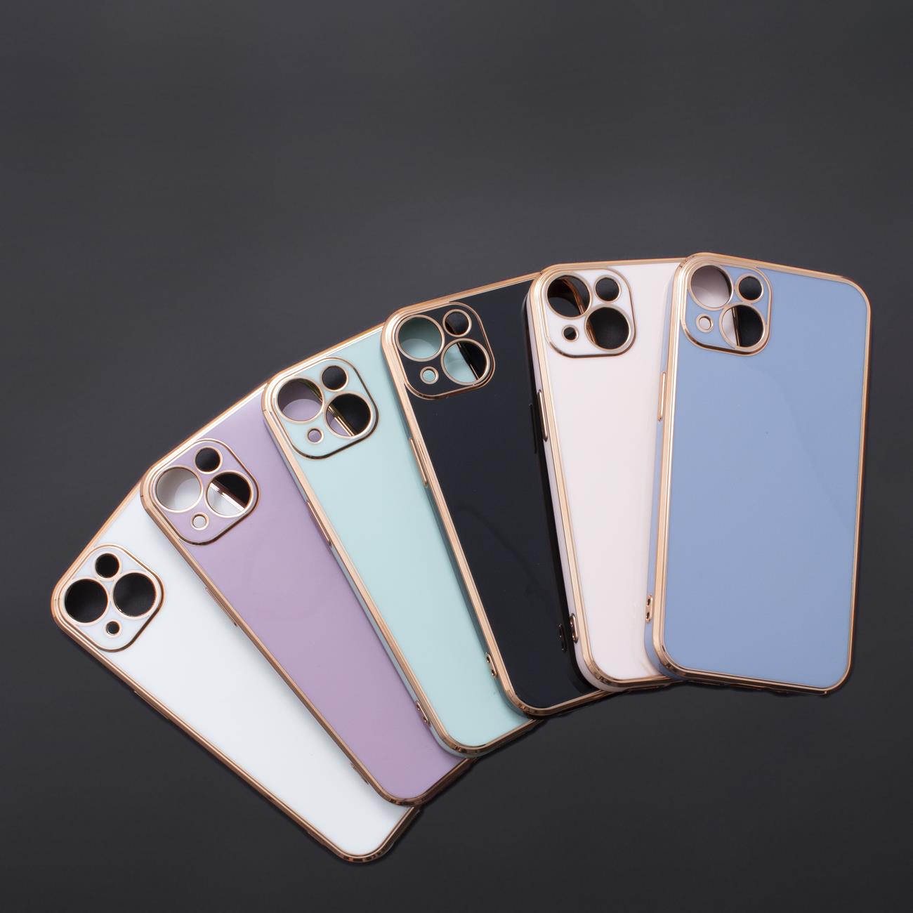 Pokrowiec Lighting Color Case czarny Apple iPhone 12 Pro / 10