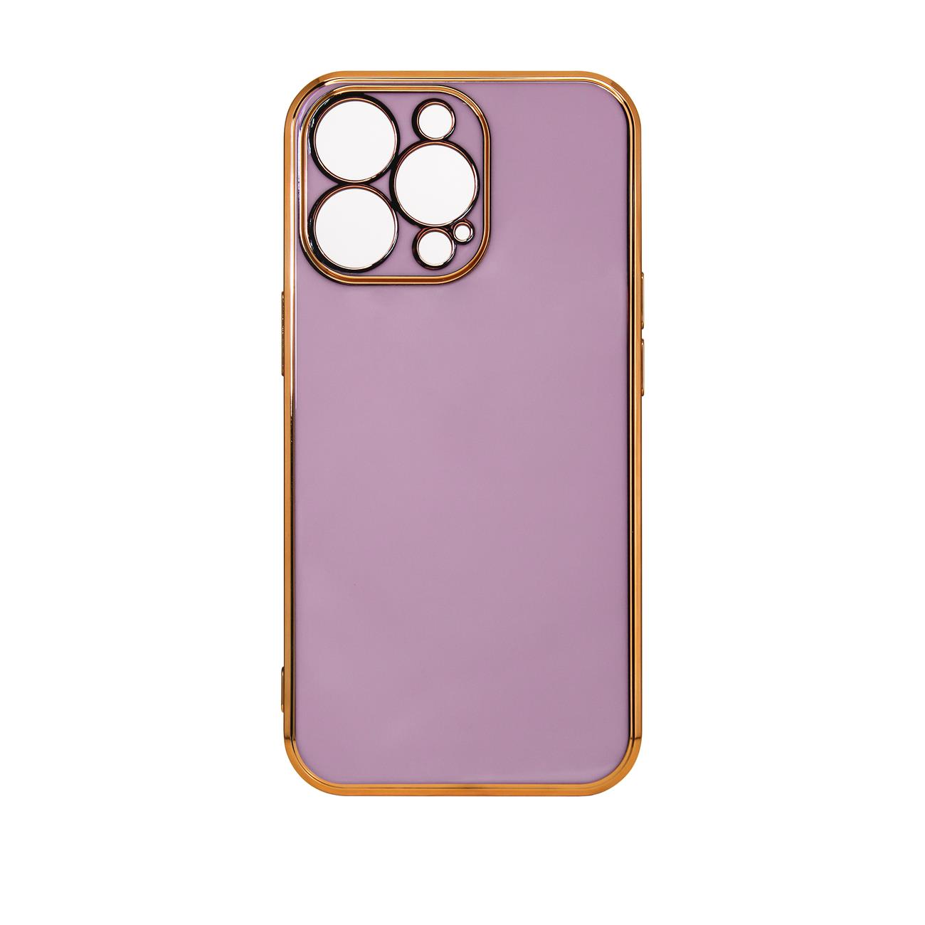 Pokrowiec Lighting Color Case fioletowy Apple iPhone 12 Pro