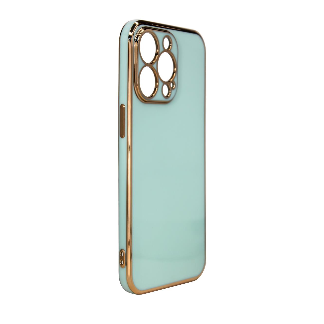 Pokrowiec Lighting Color Case miętowy Apple iPhone 13 Pro / 2 Pokrowiec Lighting Color Case miętowy Apple iPhone 13 Pro / 2