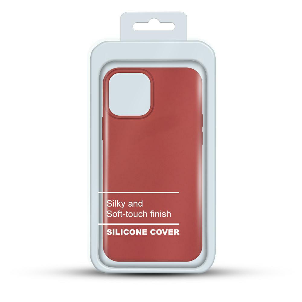 Pokrowiec Liquid Case Box czerwony Apple iPhone 12 Pro Max