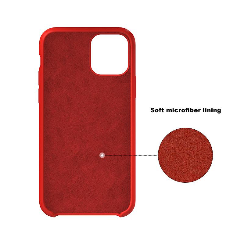 Pokrowiec Liquid Case Box czerwony Apple iPhone 12 Pro Max / 4