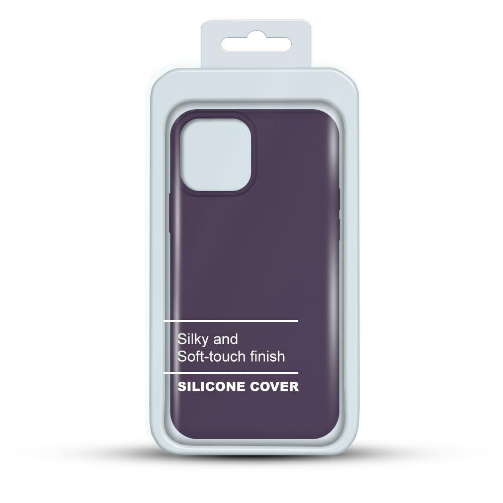 Pokrowiec Liquid Case Box fioletowy Apple iPhone 12 Mini