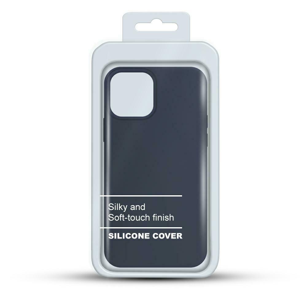 Pokrowiec Liquid Case Box granatowy Apple iPhone 12 Mini 5,4 cali