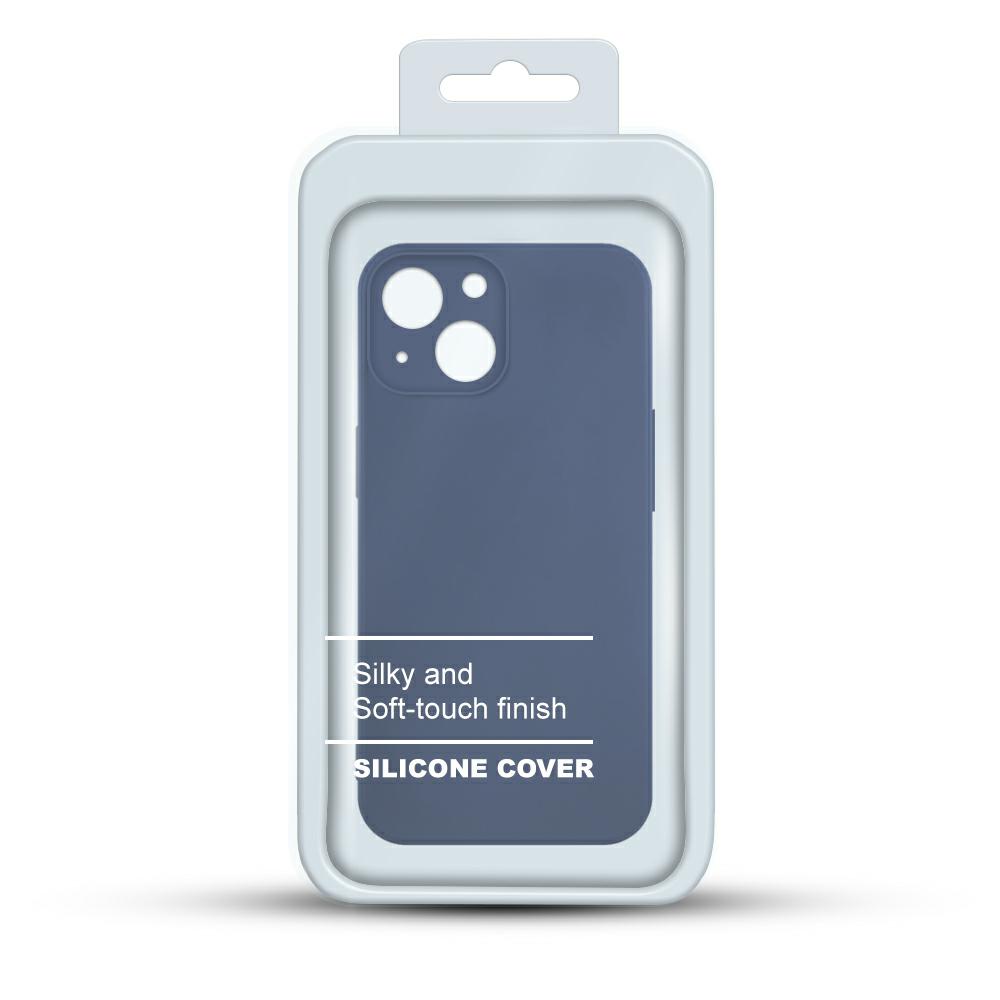 Pokrowiec Liquid Case Box granatowy Apple iPhone 13