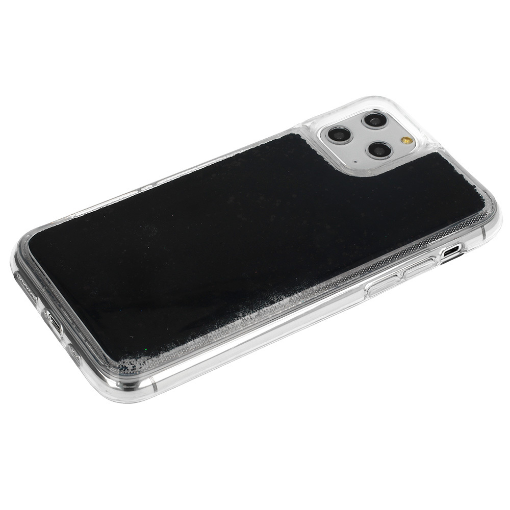 Pokrowiec Liquid Case czarny Apple iPhone 12 Mini / 3