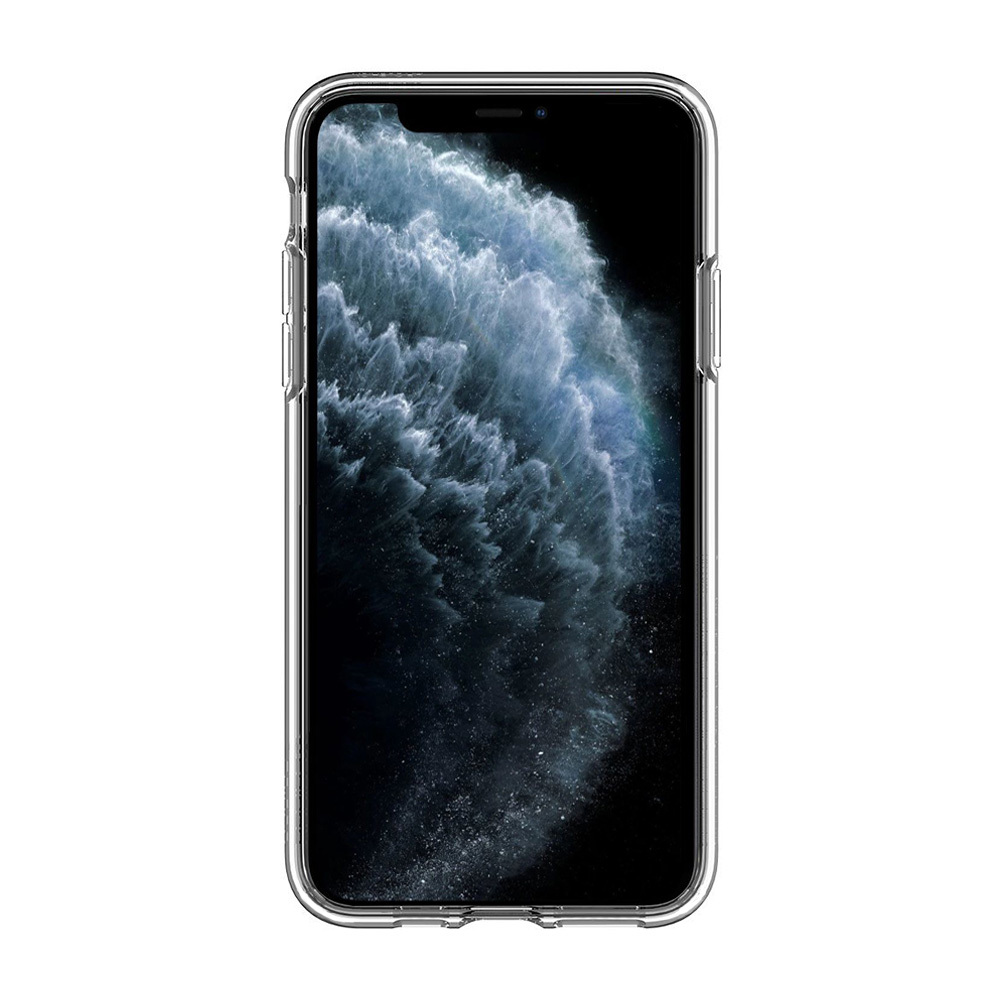 Pokrowiec Liquid Case czarny Apple iPhone 12 Pro Max / 2