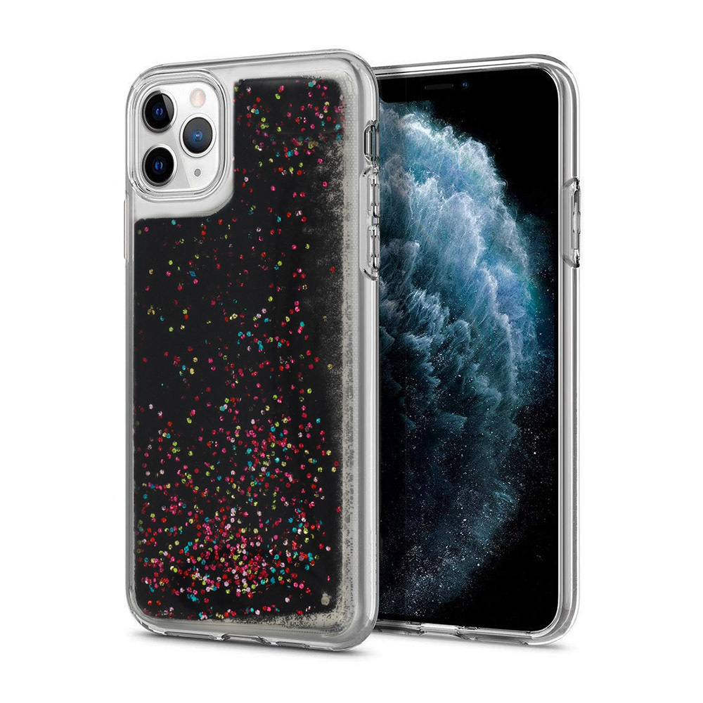 Pokrowiec Liquid Case czarny Samsung Galaxy S10e