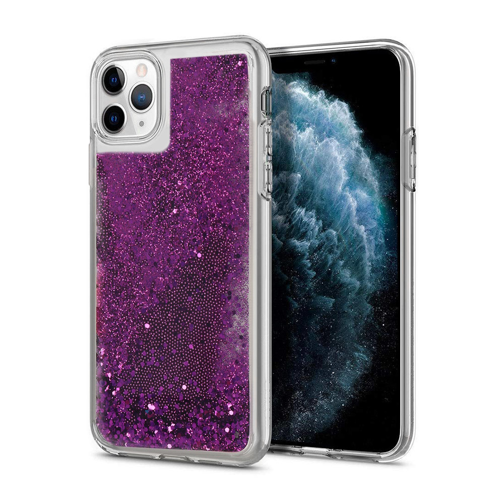 Pokrowiec Liquid Case fioletowy Samsung Galaxy S10 Plus