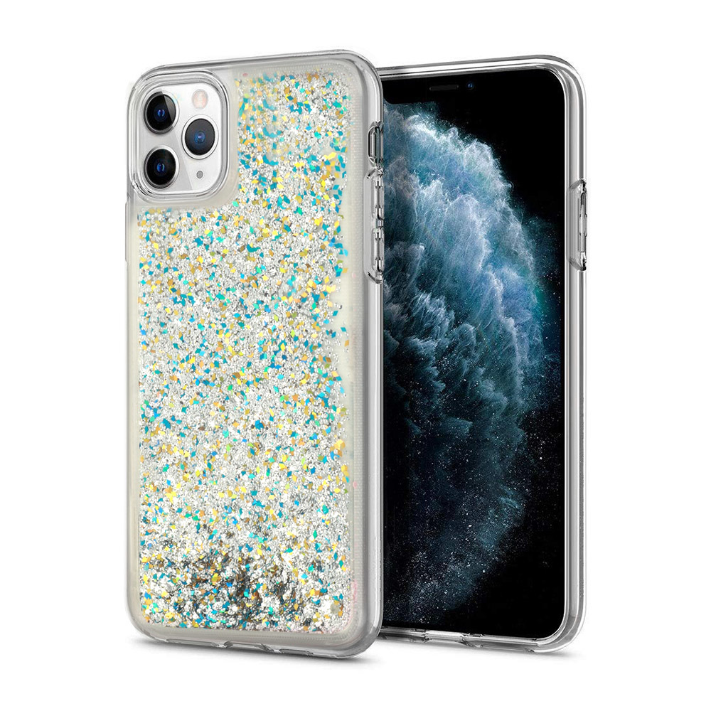 Pokrowiec Liquid Case srebrny Samsung Galaxy A6 Plus (2018)