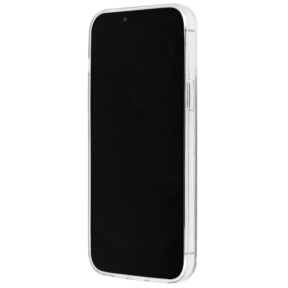 Pokrowiec Liquid Heart Case srebrny Apple iPhone 12 Pro Max / 3