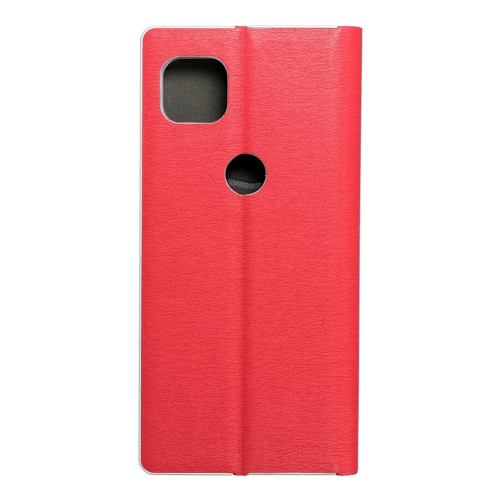 Pokrowiec Luna Book czerwony Motorola Moto G 5G