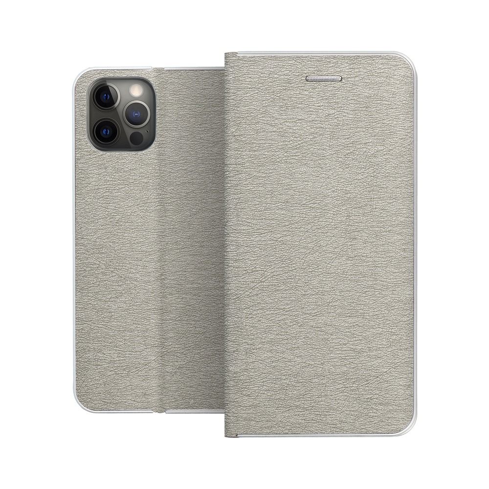 Pokrowiec Luna Book srebrny Apple iPhone 11 Pro / 7 Pokrowiec Luna Book srebrny Apple iPhone 11 Pro / 7