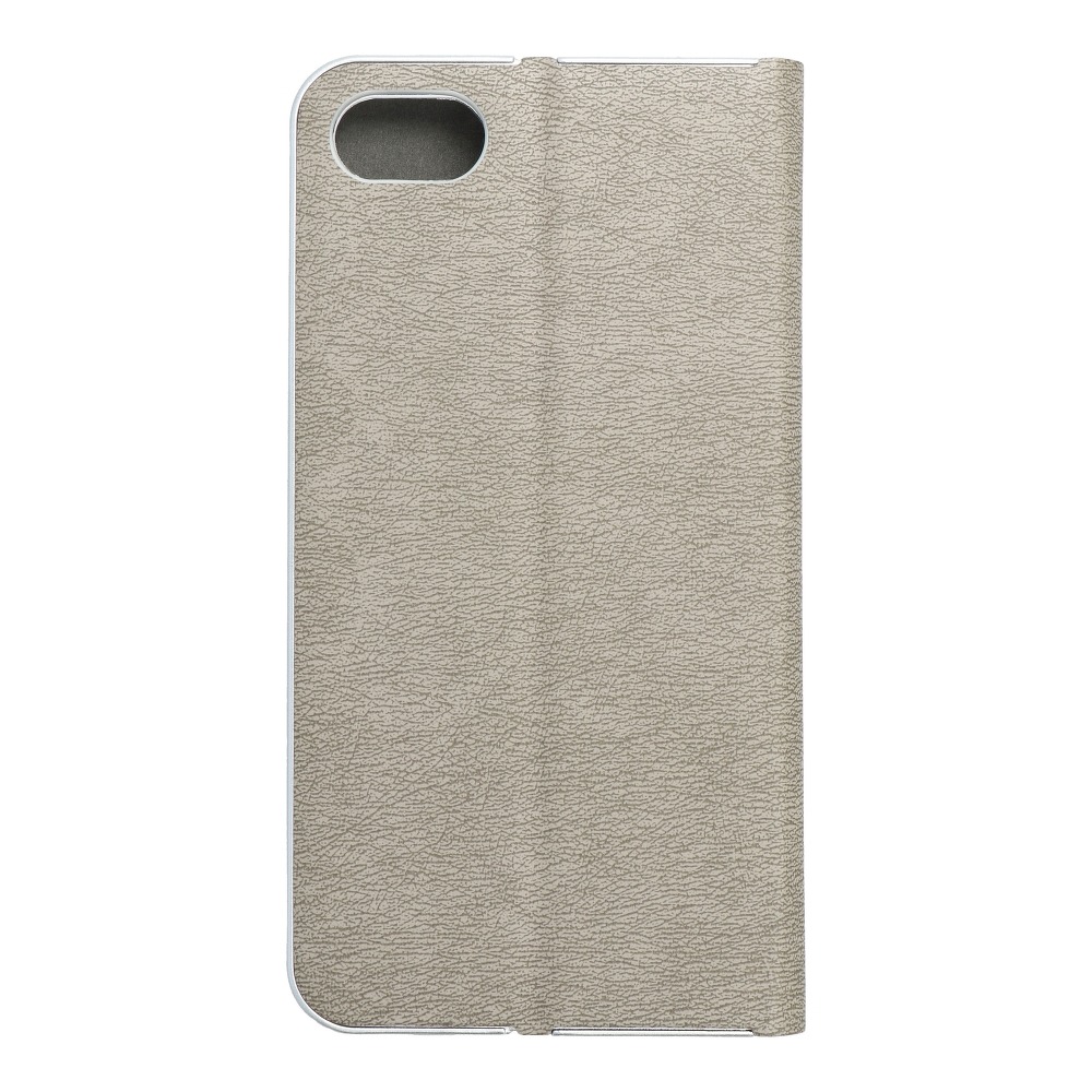 Pokrowiec Luna Book srebrny Apple iPhone 8