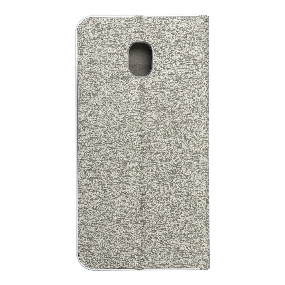Pokrowiec Luna Book srebrny Samsung Galaxy J3 2017