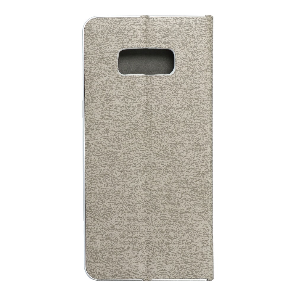 Pokrowiec Luna Book srebrny Samsung Galaxy S8 Pokrowiec Luna Book srebrny Samsung Galaxy S8