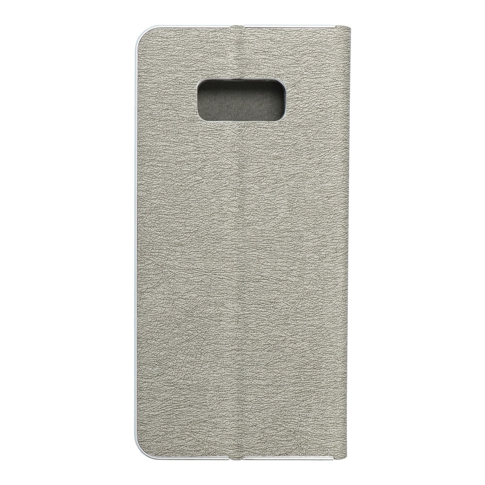 Pokrowiec Luna Book srebrny Samsung Galaxy S8 Plus