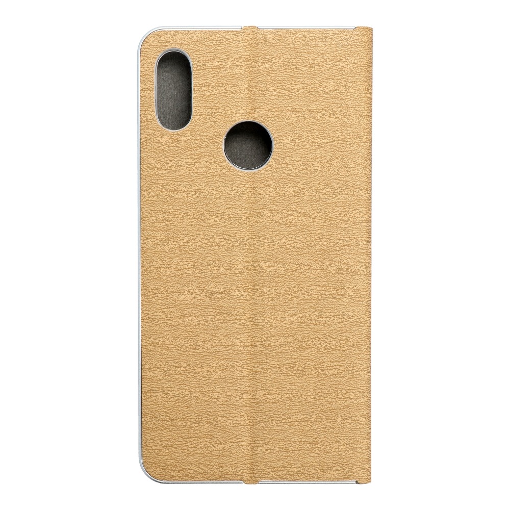 Pokrowiec Luna Book złoty Huawei Y6 (2019) Pokrowiec Luna Book złoty Huawei Y6 (2019)