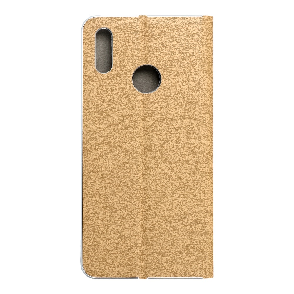 Pokrowiec Luna Book złoty Huawei Y7 (2019) Pokrowiec Luna Book złoty Huawei Y7 (2019)