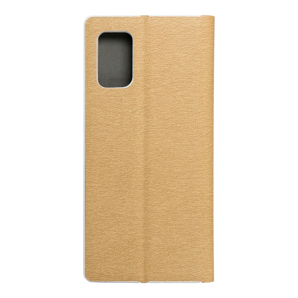 Pokrowiec Luna Book z�oty Samsung A02S