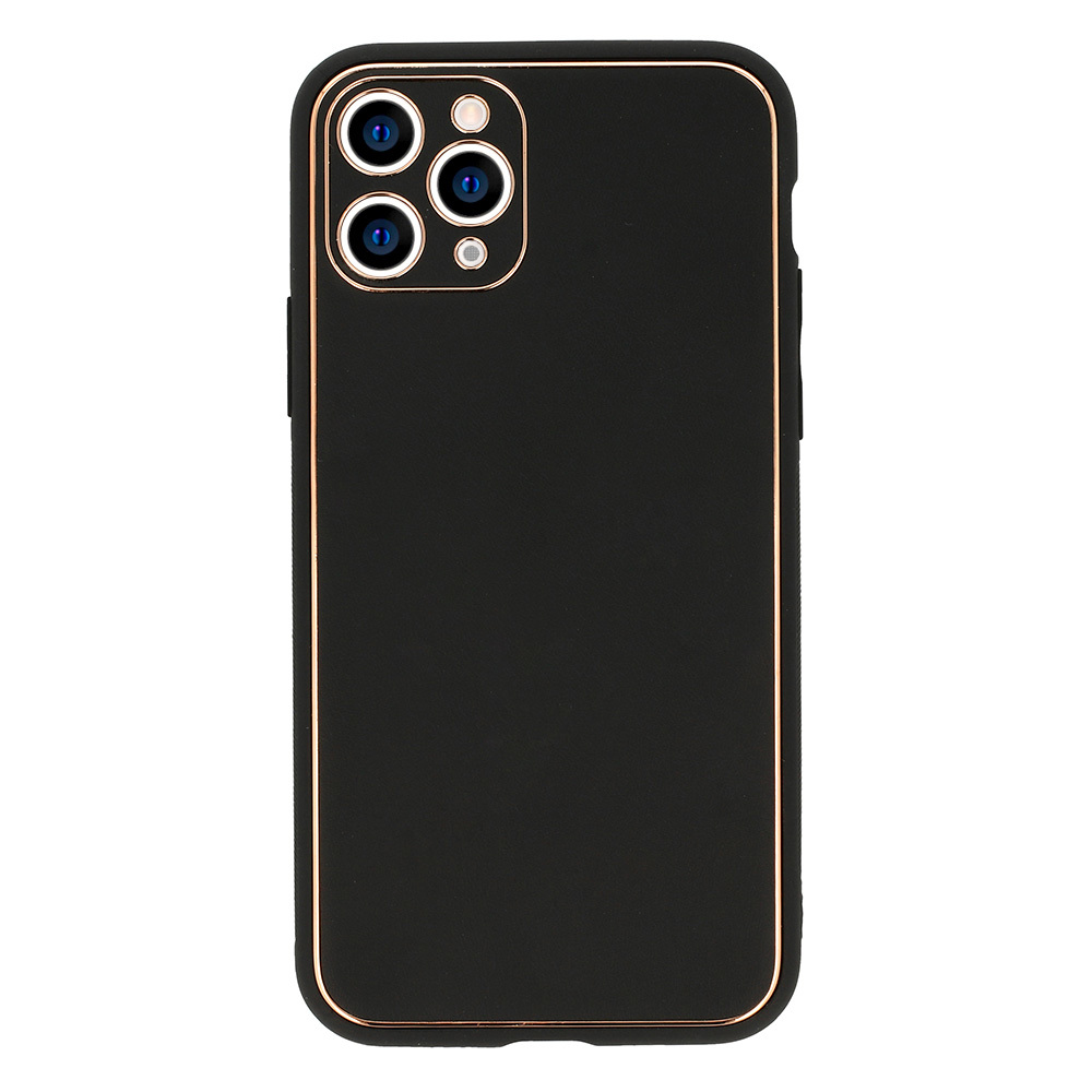 Pokrowiec Luxury Case czarny Samsung Galaxy A51