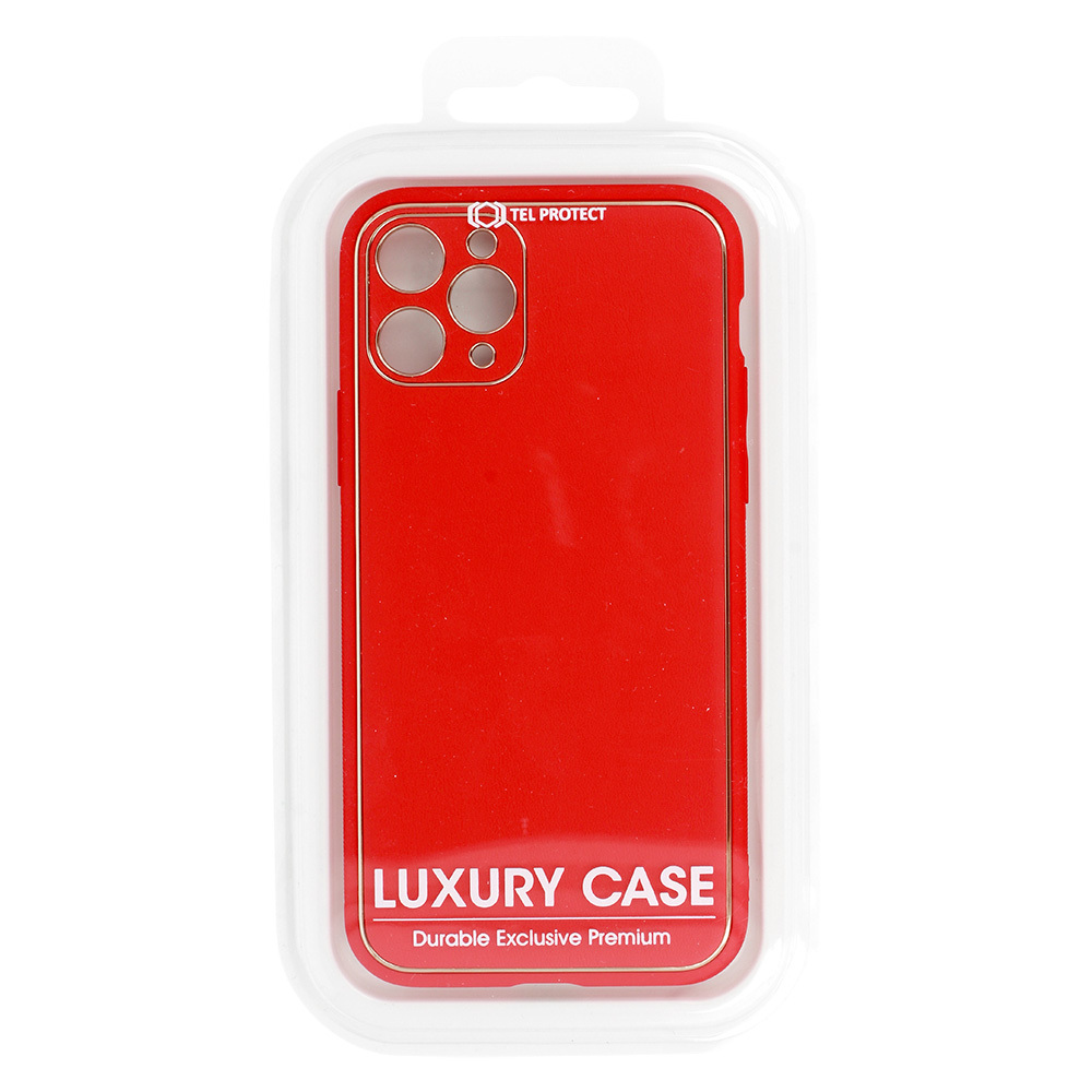 Pokrowiec Luxury Case czerwony Apple iPhone 12 Pro / 3