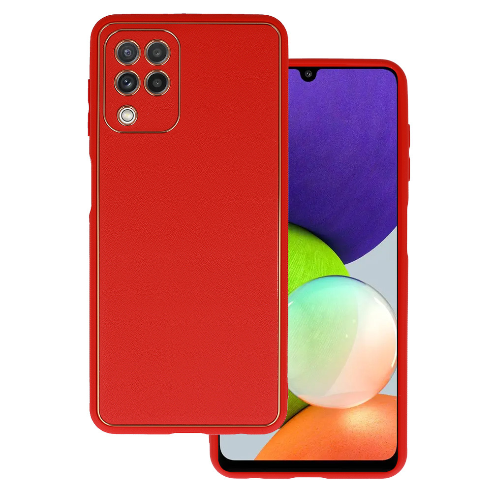 Pokrowiec Luxury Case czerwony Samsung Galaxy M22 4G