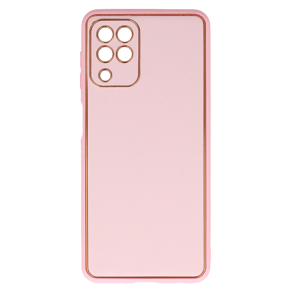 Pokrowiec Luxury Case jasnor�owy Samsung Galaxy M22 4G / 2