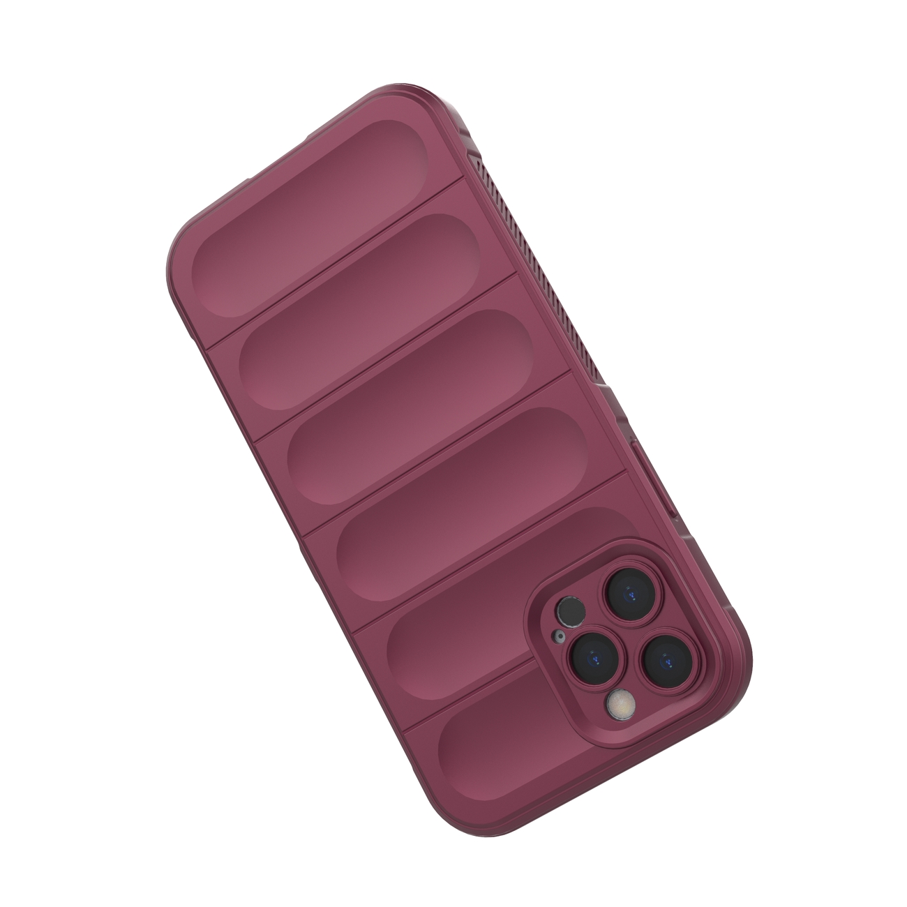 Pokrowiec Magic Shield Case burgundowy Apple iPhone 12 Pro / 7 Pokrowiec Magic Shield Case burgundowy Apple iPhone 12 Pro / 7