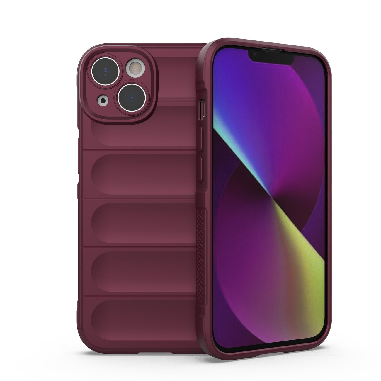 Pokrowiec Magic Shield Case burgundowy Apple iPhone 14