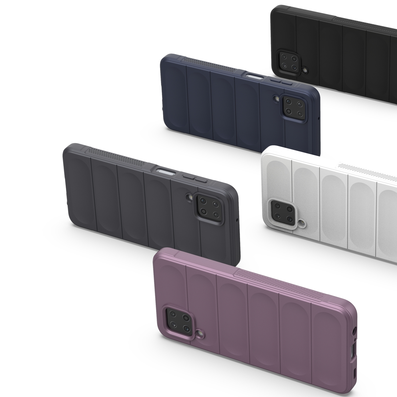 Pokrowiec Magic Shield Case burgundowy Samsung Galaxy A12 / 11