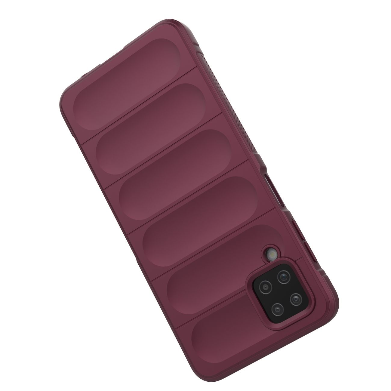 Pokrowiec Magic Shield Case burgundowy Samsung Galaxy A12 / 2