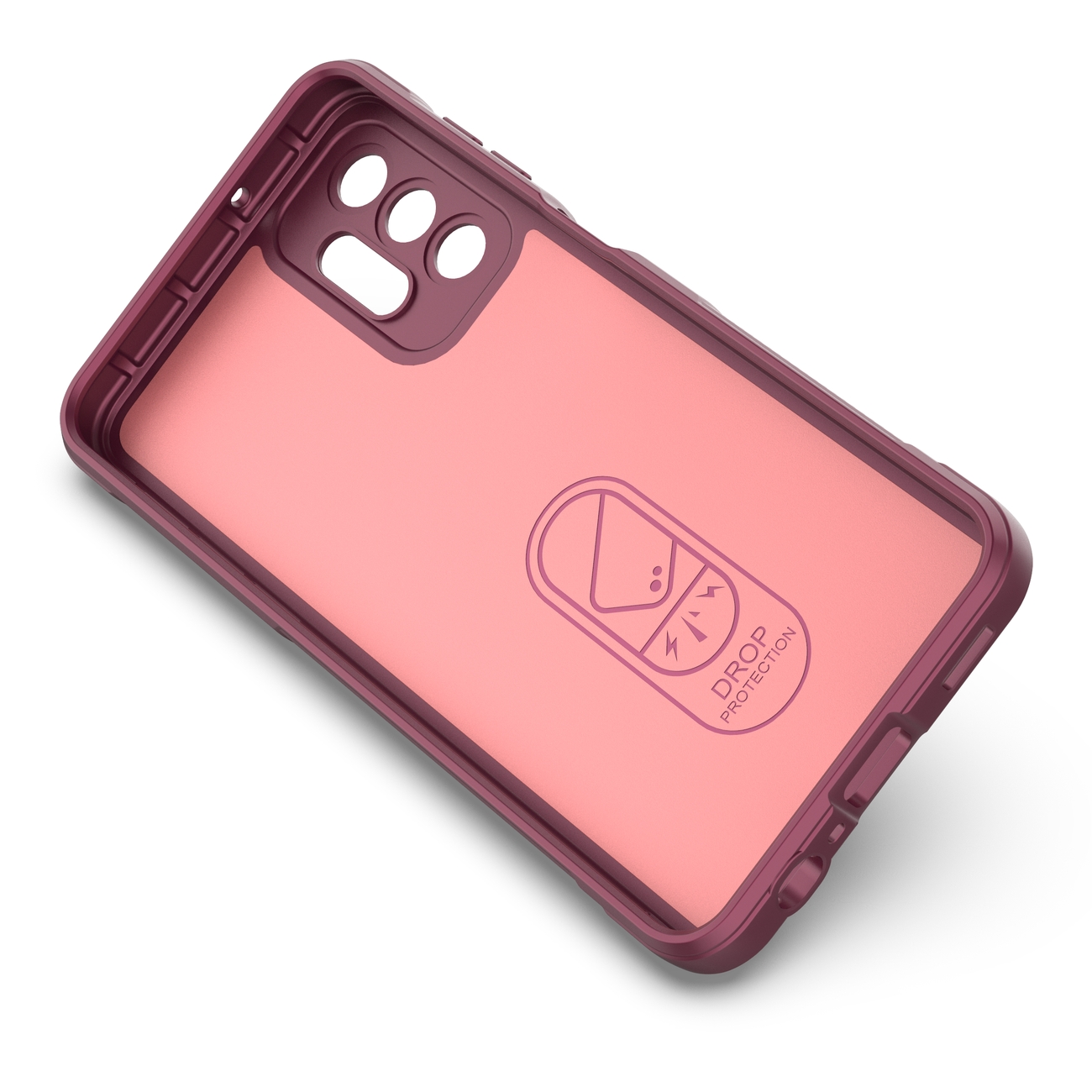 Pokrowiec Magic Shield Case burgundowy Samsung Galaxy A13 5G / 2