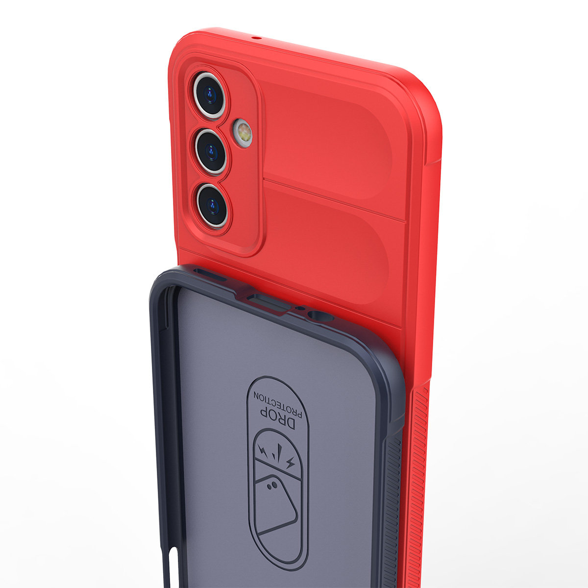 Pokrowiec Magic Shield Case burgundowy Samsung Galaxy A14 / 12